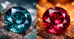 Grenat changeant de couleur
