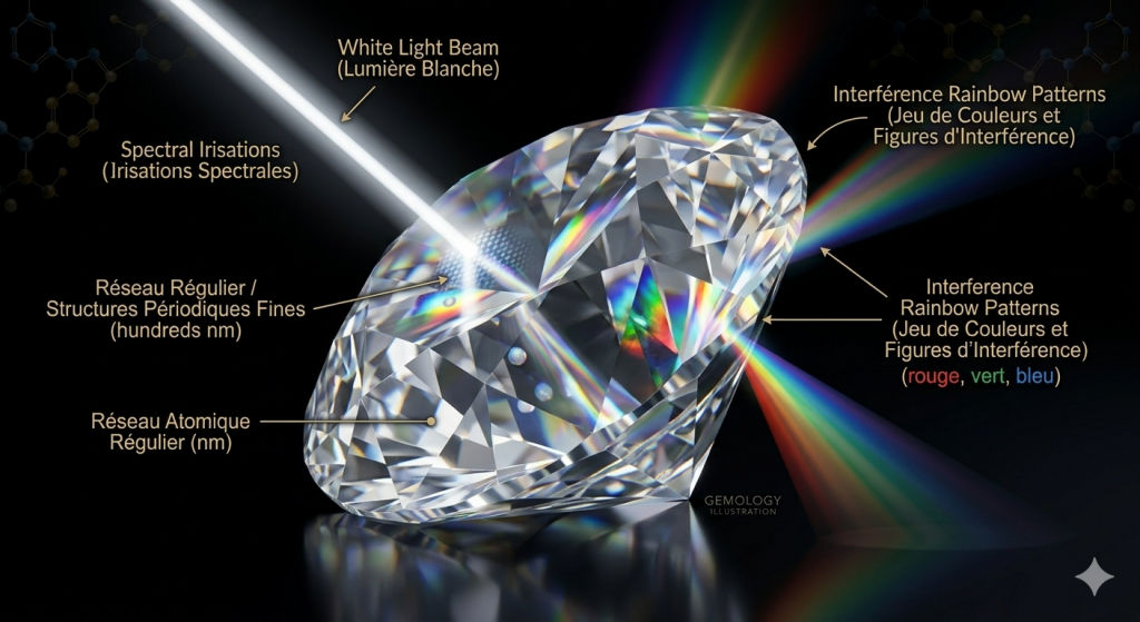 image 6 diffraction sur gemme
