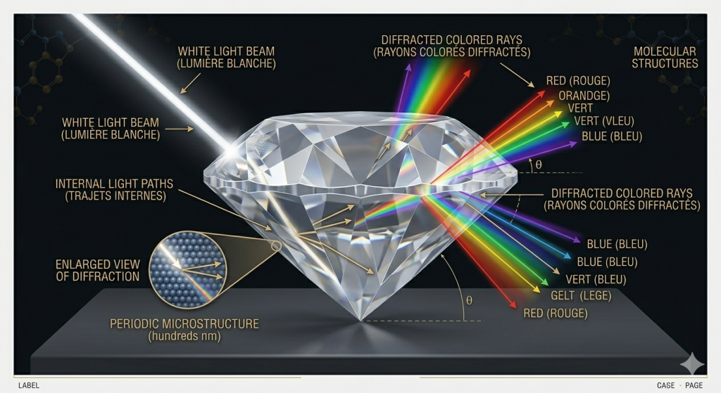 image 7 diffraction sur gemme
