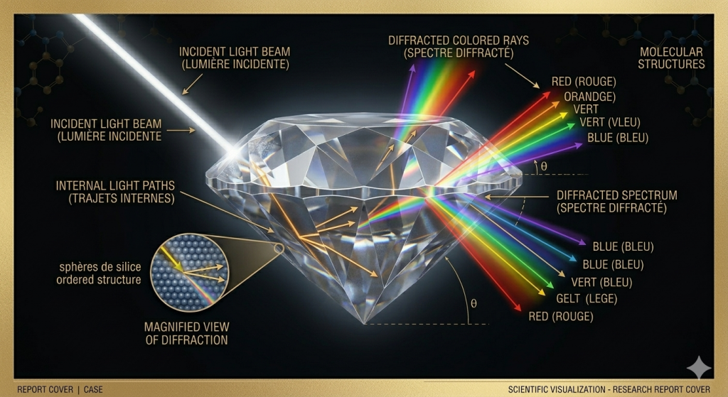 image 8 diffraction sur gemme