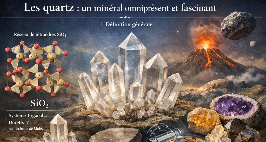 Lire la suite à propos de l’article La FAMILLE DES QUARTZ