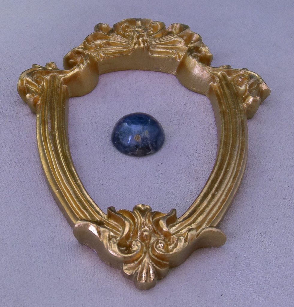 Dumortiérite ronde